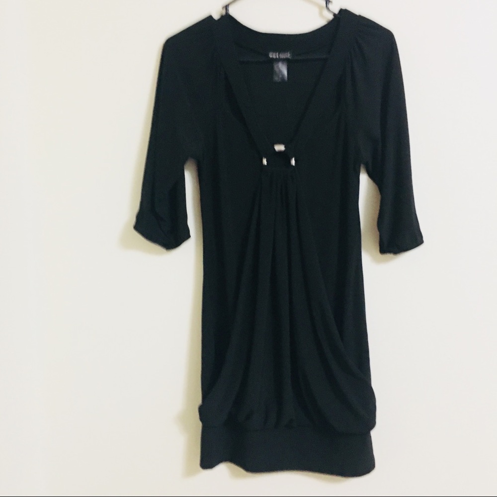 Wet seal black dress